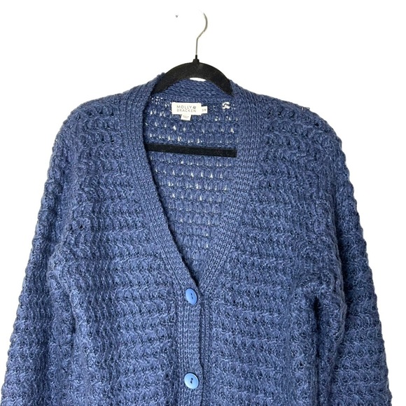 Molly Bracken Open-Knit Button-Front Cardigan - Picture 4 of 11